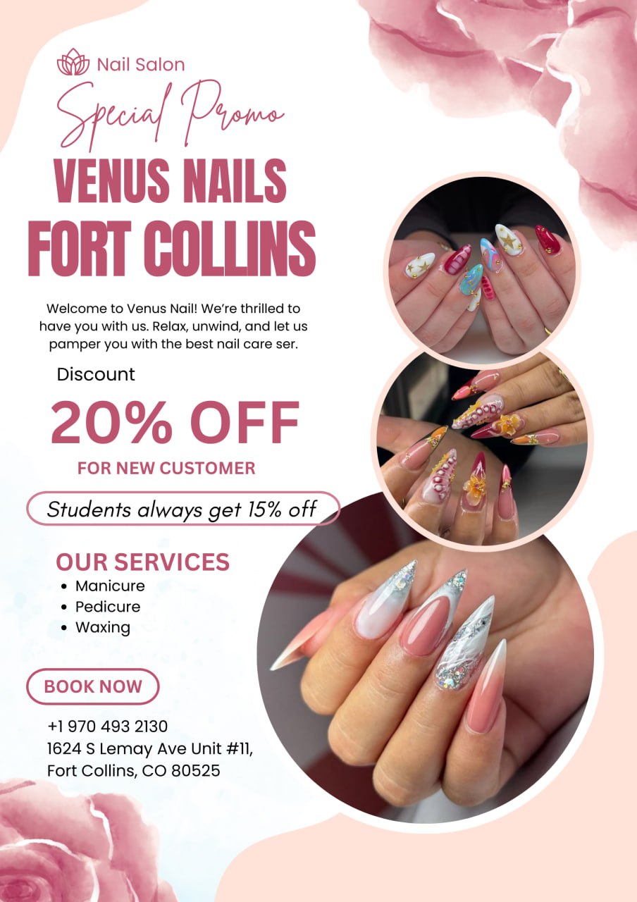 Venus Nails Fort Collins logo